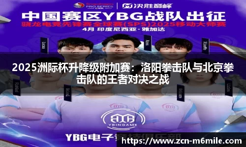 2025洲际杯升降级附加赛：洛阳拳击队与北京拳击队的王者对决之战
